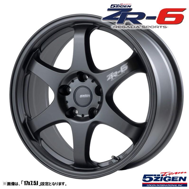 5ZIGEN ホイール4本セット ゴジゲン ZR-6 REGALIA SPORTS 17インチ