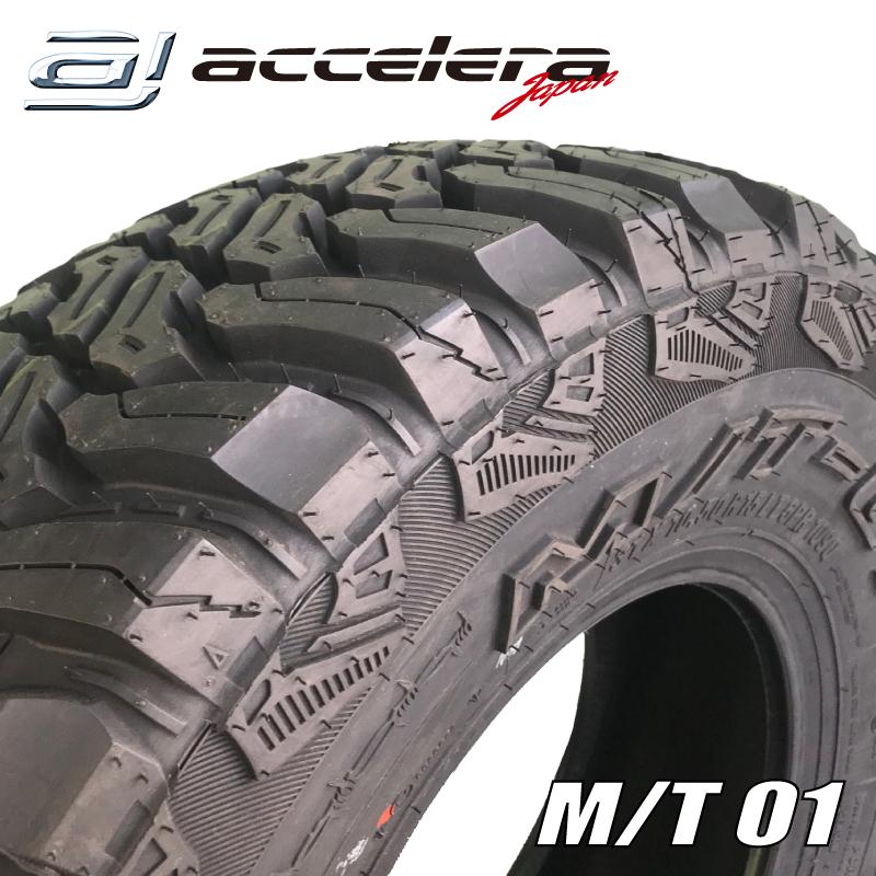 M/T-01 185/85R16 LT オフロードタイヤ 4本セット 4個口発送 accelera（アクセレラ） 4本セット 185/85R16 LT 105/103L M/T01