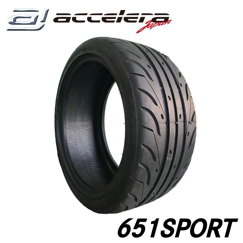 acceiera 235/35R19 651 SPORT 2本早い者勝ち accelera（アクセレラ） 2本セット 235/35R19 (TREADWEAR200) 651SPORT