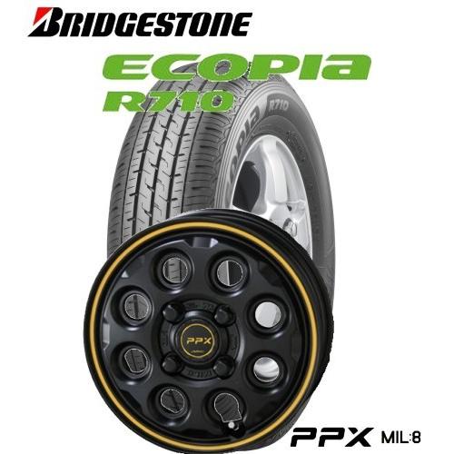BRIDGESTONE（ブリヂストン） 軽トラック・軽バン用【アルミ付低燃費 