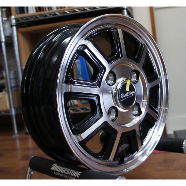 軽バン/軽トラック車検対応　BRIDGESTONE エコピア　LTタイヤ BRIDGESTONE（ブリヂストン） 軽トラック・軽バン用【アルミ付低燃費