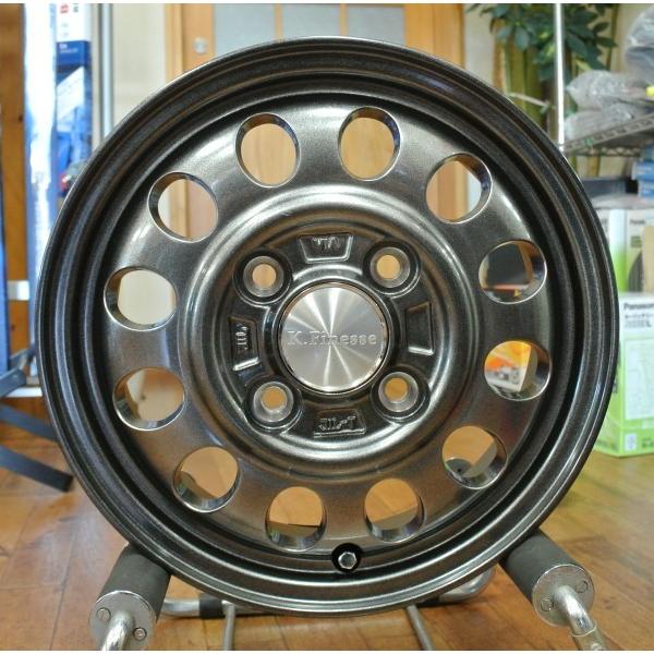 DUNLOP（ダンロップ） 145/80R12 80/78N 軽トラック・バン用【アルミ付