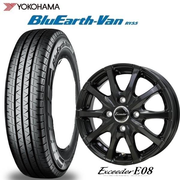 BluEarth 145/80R13 80/82N LT 軽トラック・バン用 YOKOHAMA BluEarth