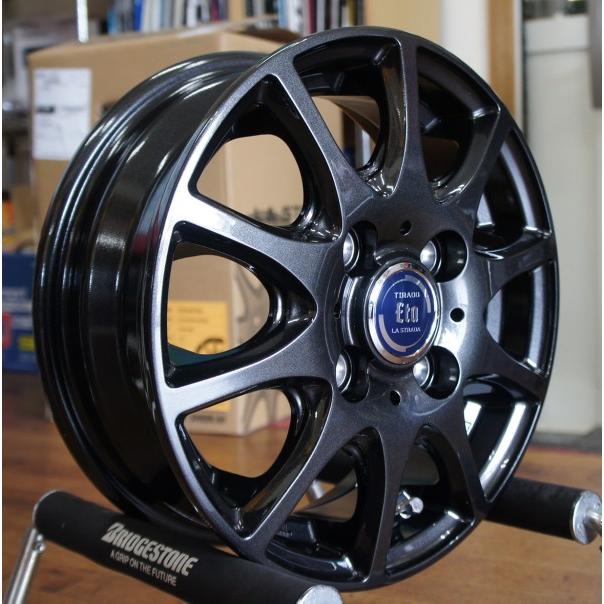 BRIDGESTONE（ブリヂストン） 155R12 6PR 軽トラック・バン用【アルミ