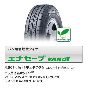 DUNLOP（ダンロップ） 155R12 6PR 軽トラック・バン用アルミ付低燃費