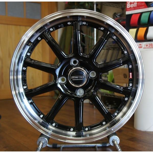 アルミ単品4本価格】Bahns Tech S10-DP/バーンズテック S10-DP 15X4.5J
