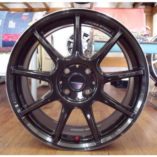 【２点セット】 アクア・ヴィッツなど【アルミ単品4本価格】CROSS SPEED HYPER EDITION RS9 17X7.0J4穴 PCD：100 【MYK1354915072】(49183円)