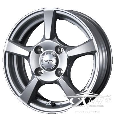 新品未使用　CVW-01 4本　軽トラ用アルミホイール 軽トラ＆軽ワゴンなど【アルミ単品4本価格】CVW-01/シーブイダブリュー