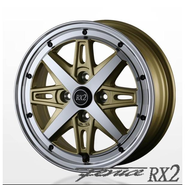 軽トラ 軽バン ネオクラシカル アルミ単品4本価格 Algernon Fenice Rx 2 アルジェノン フェニーチェ Rx 2 12x4 00b 4穴 Pcd 100 G Fenicerxg タイヤマート24ヤフー店 通販 Yahoo ショッピング