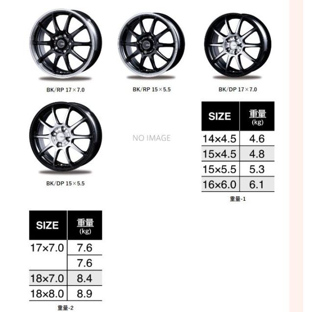 INTER MILANO 軽自動車【アルミ単品4本価格】INFINITY F10 