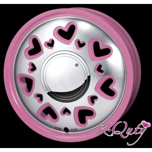 軽自動車【アルミ単品4本価格】K・Quty/ケー・キューティ 15X4.5J 4穴