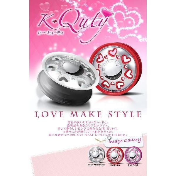 軽自動車【アルミ単品4本価格】K・Quty/ケー・キューティ 15X4.5J 4穴