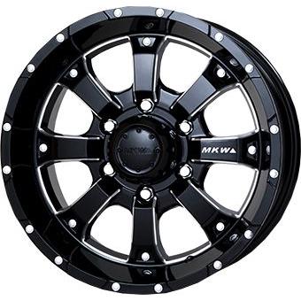 アルミ単品4本価格】MKW MK-46 M/L+ 16X8.0J 6H/PCD：139.7 ミルド
