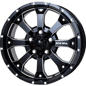 遊*人様 MKW MK-46 ML+ ＆BF All-Terrain 235/7 デリカ・エクストレイルなど【アルミ単品4本価格】MKW MK-46 M/L+ 16X7