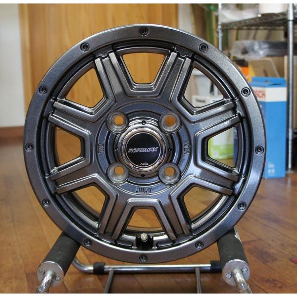軽トラ&軽バン【アルミ単品4本価格】ROADMAX MUDRIDER/ロードマックスマッドライダー 12X4.00B 4穴 PCD:100 +42|tiremart24|02