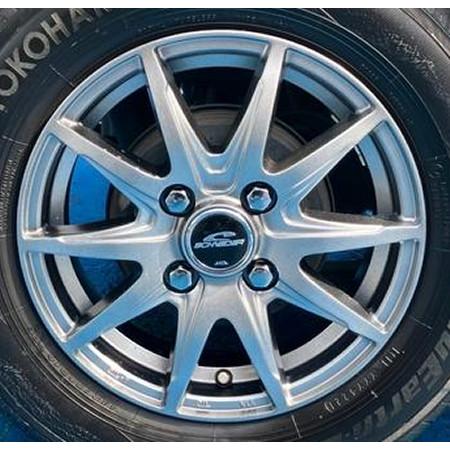 軽トラ＆軽バン【アルミ単品4本価格】SCHNEIDER SLS/シュナイダー SLS 