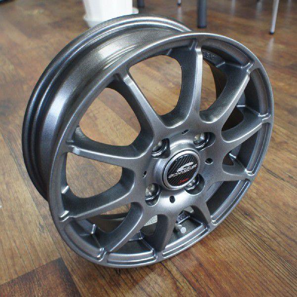 BRIDGESTONE フィット・アクアなど【軽量アルミ単品4本価格】A-TECH