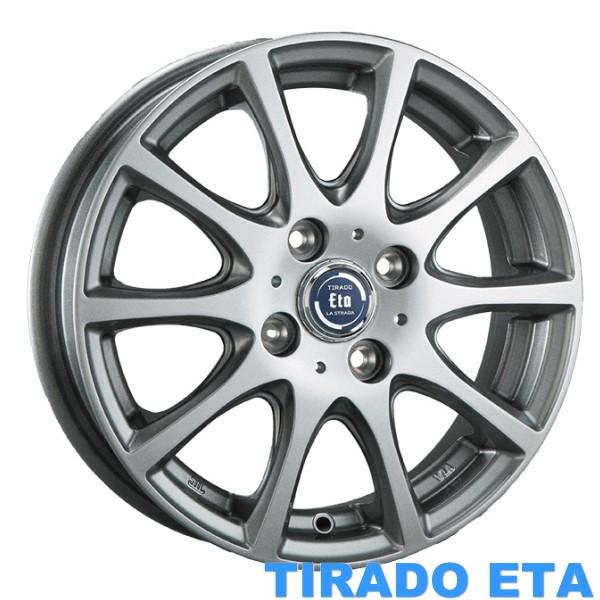 軽自動車N-BOX/ハスラー【アルミ単品4本価格】LA STRADA TIRADO ETA/ラ・ストラーダ ティラード イータ 15X4.5J 4穴 PCD：100s