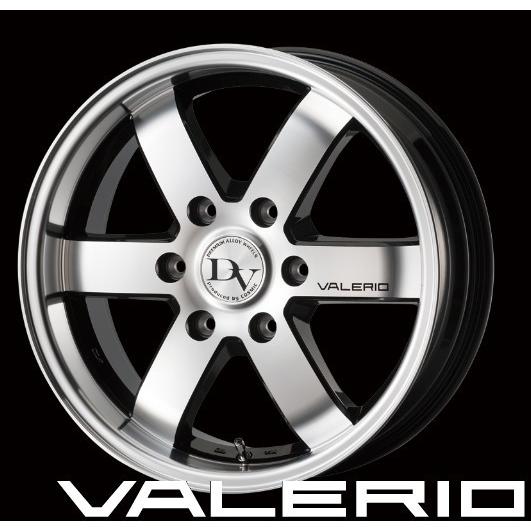 200系ハイエース【アルミ単品4本価格】 COSMIC/VALERIO/ヴァレリ 16X6.5J　6H/PCD：139.7