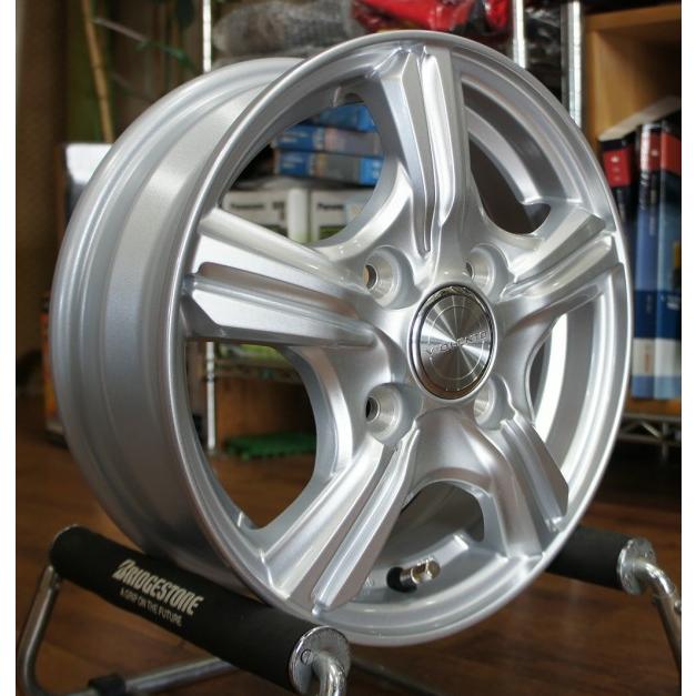 軽トラ＆軽自動車【アルミ単品4本価格】Violento KS/ ヴィオレントKS 13X4.00B　4穴 PCD：100