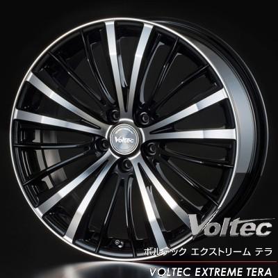 【アルミ単品4本価格】VOLTEC EXTREME TERA/ボルテック エクストリーム テラ 16X6.0J　4穴 PCD：100｜tiremart24