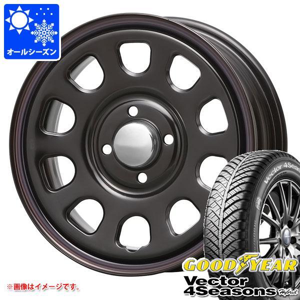 オールシーズン 155/55R14 69H グッドイヤー ベクター 4シーズンズ ハイブリッド MLJ デイトナ SS 5.0-14