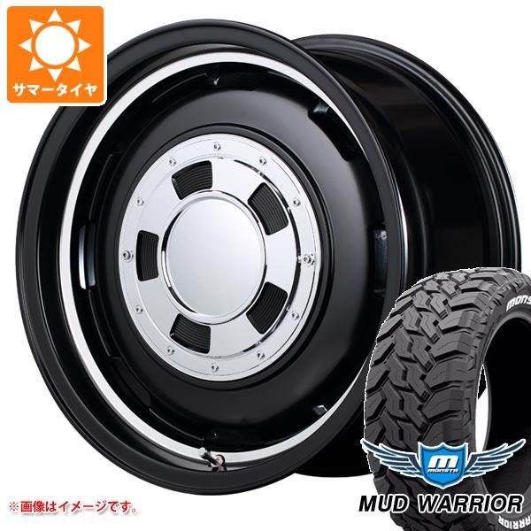 5本セット ジムニーシエラ JB74W用 サマータイヤ モンスタ マッドウォーリアー LT235/70R16 104/101Q ホワイトレター ガルシア シスコ 6.0-16