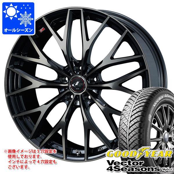 オールシーズン 225/45R18 91H グッドイヤー ベクター 4シーズンズ ハイブリッド レオニス MX 8.0-18