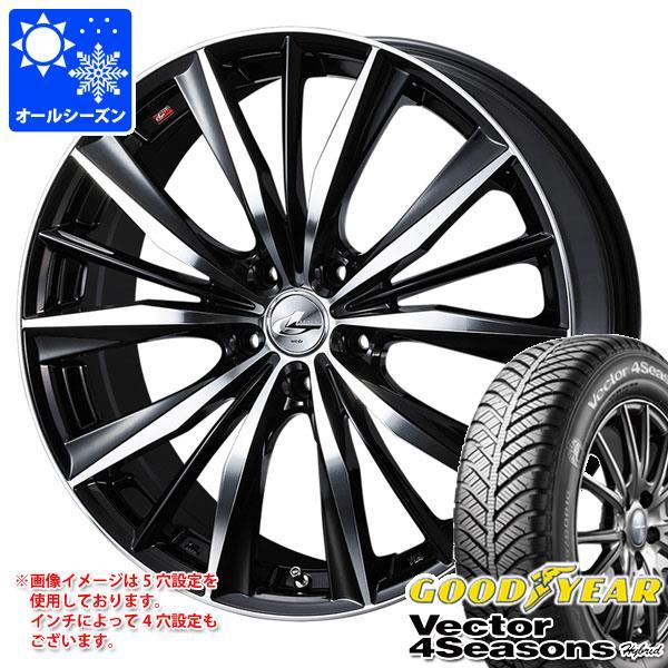 WEDS - オール時節 215/55R17 94H グッドイヤー ベクトル 4シーズンズ 変わり種 レオニス VX 7.0-17