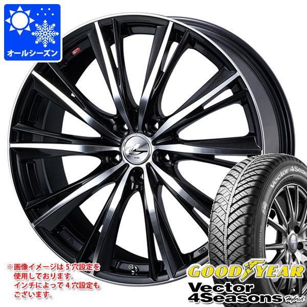 オールシーズン 225/45R17 91H グッドイヤー ベクター 4シーズンズ ハイブリッド レオニス WX 7.0-17