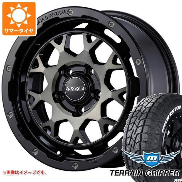 ジープ ラングラー JK/JL系用 サマータイヤ モンスタ テレーングリッパー LT285/70R17 121/118R ホワイトレター レイズ デイトナ M9