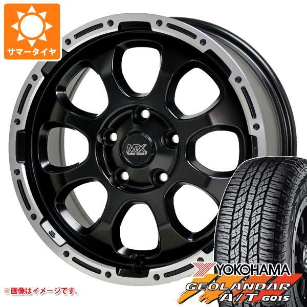 RAV4 50系用 サマータイヤ ヨコハマ ジオランダー A/T G015 LT225/75R16 115/112R アウトラインホワイトレター マッドクロスグレイス 7.0-16