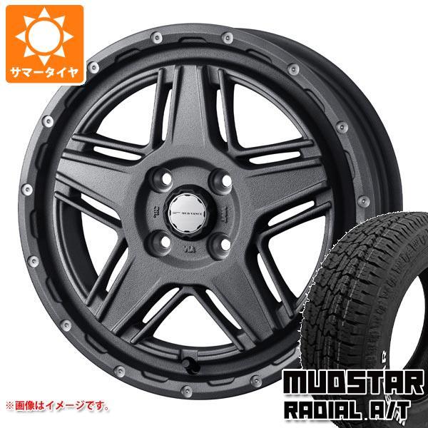 ハイゼットカーゴ S320系用 サマータイヤ マッドスター ラジアル A/T 145/80R12LT 80/78N ホワイトレター マッドヴァンス07 4.0-12