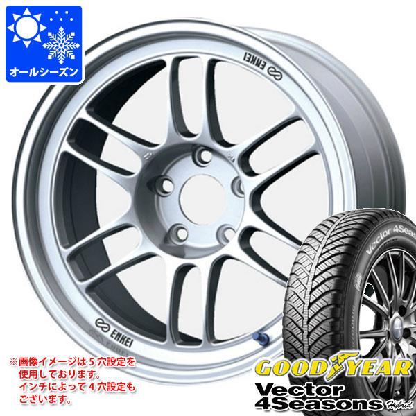 オールシーズン 215/60R16 95H グッドイヤー ベクター 4シーズンズ ハイブリッド エンケイ レーシング RPF1 7.0-16