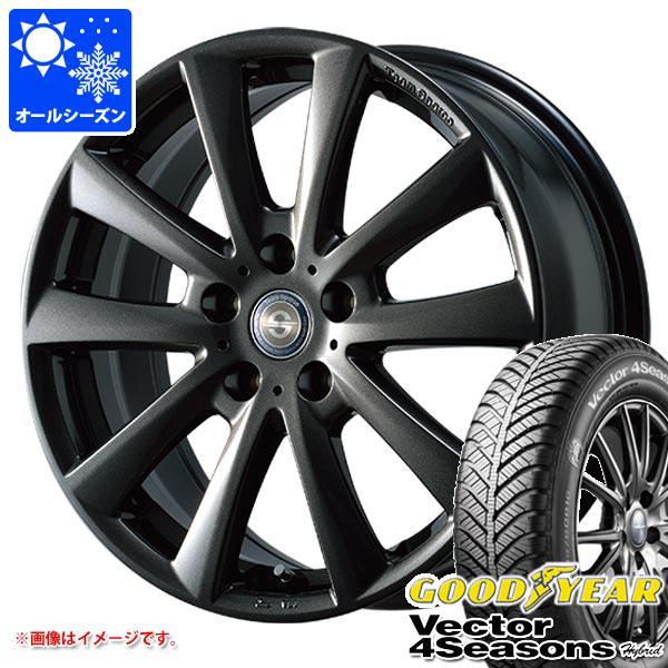 メルセデスベンツ W176 Aクラス用 オールシーズンタイヤ グッドイヤー ベクター 4シーズンズ ハイブリッド 205/55R16 91H チームスパルコ ヴァローザ
