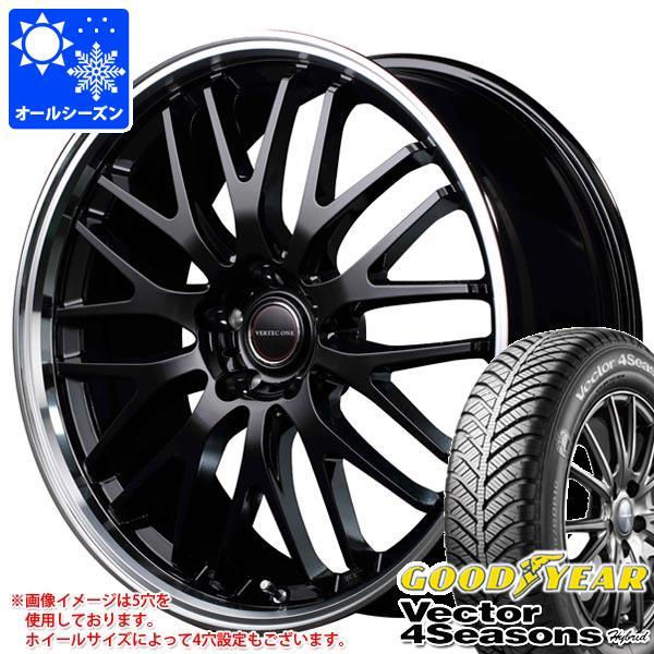 オールシーズン 225/45R18 91H グッドイヤー ベクター 4シーズンズ ハイブリッド ヴァーテックワン エグゼ10 8.0-18