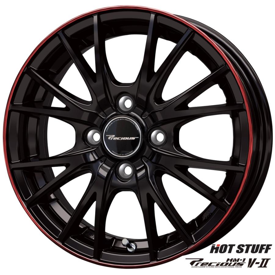 HOT STUFF（ホットスタッフ） プレシャス HM-1 V-II 14インチ 4.5J +45