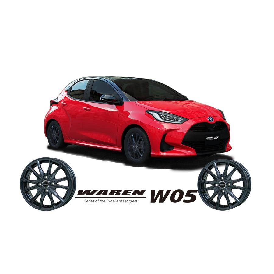 HOT STUFF（ホットスタッフ） WAREN ヴァーレン W05 14インチ 5.5J +45 