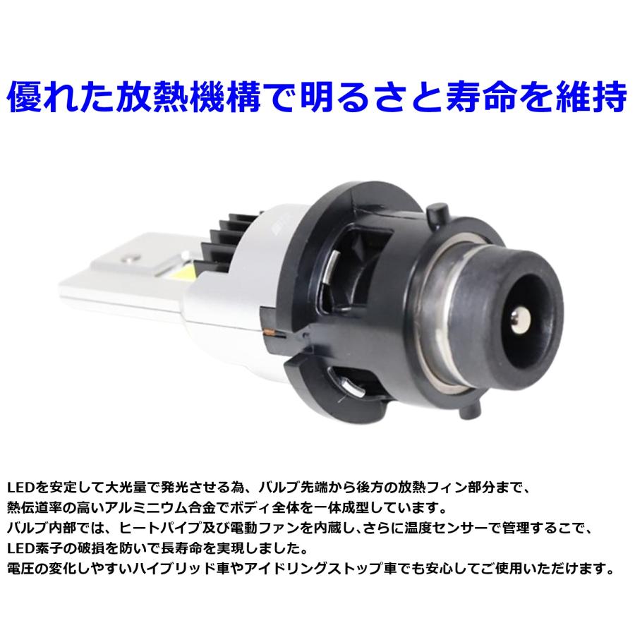 Bellof（ベロフ） D2R 純正HID用 LEDバルブ LEDヘッドライト 9000lm(2