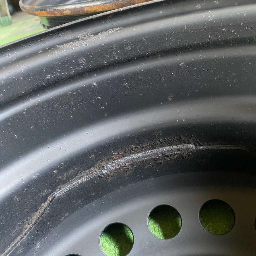 デリカD:5 純正ホイール 四本 ホイールのみ チッピング塗装 16インチ