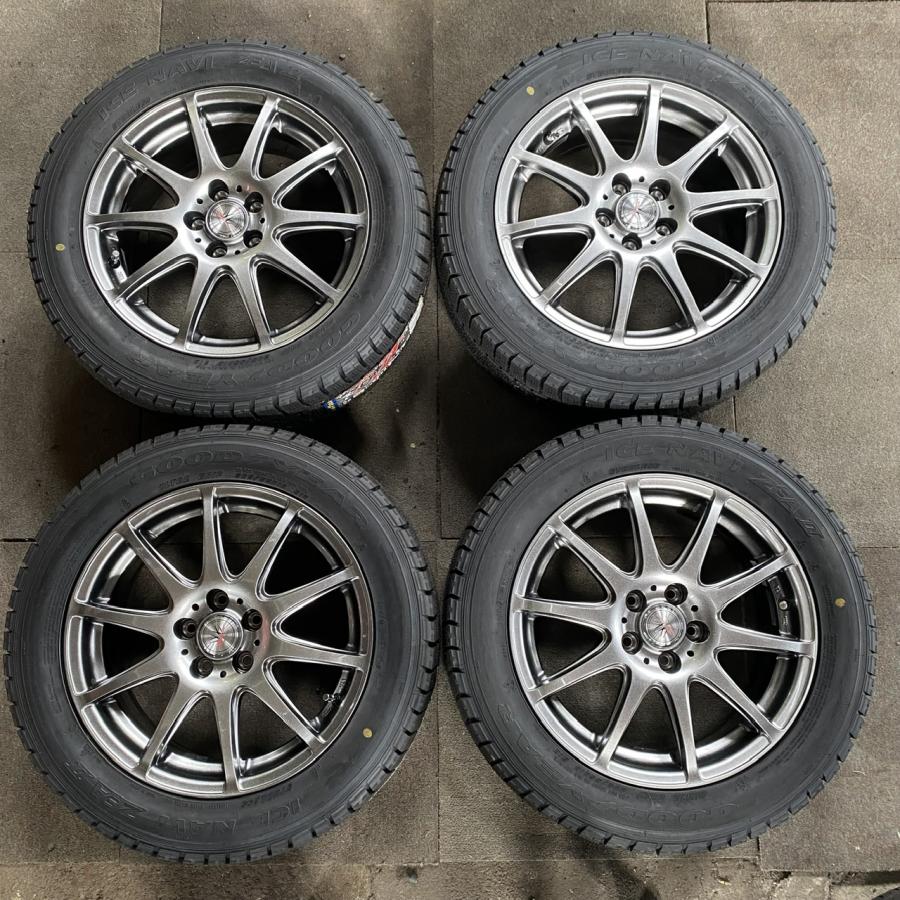 アイスナビ 205/55R16 スタッドレス ホイールセット 四本 LOXARNY 