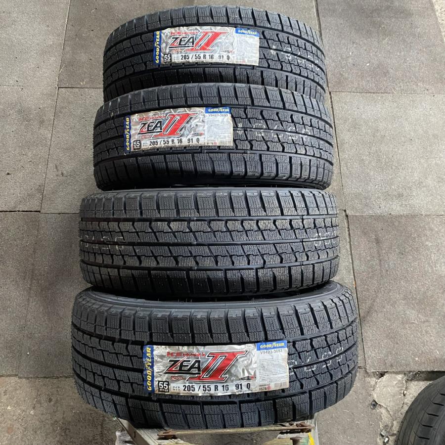 アイスナビ 205/55R16 スタッドレス ホイールセット 四本 LOXARNY 