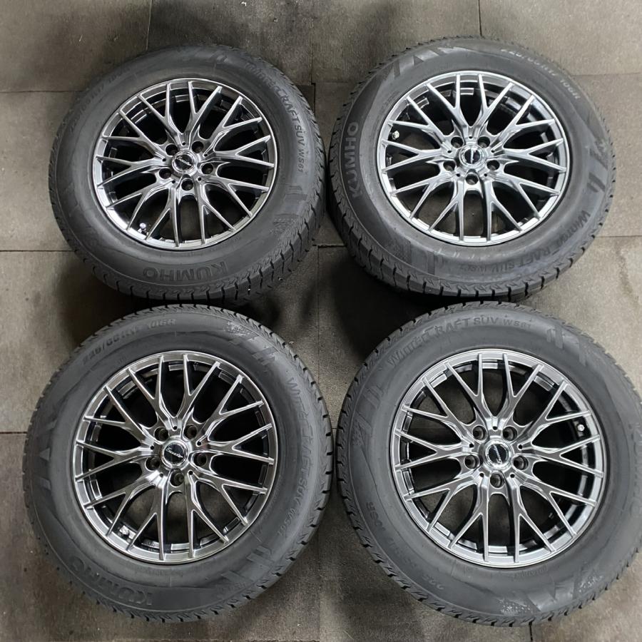 専用です！バリ山スタッドレス付きホイール⭐︎スノータイヤ 225/65R17ホイール付きスタッドレスタイヤ バリ山