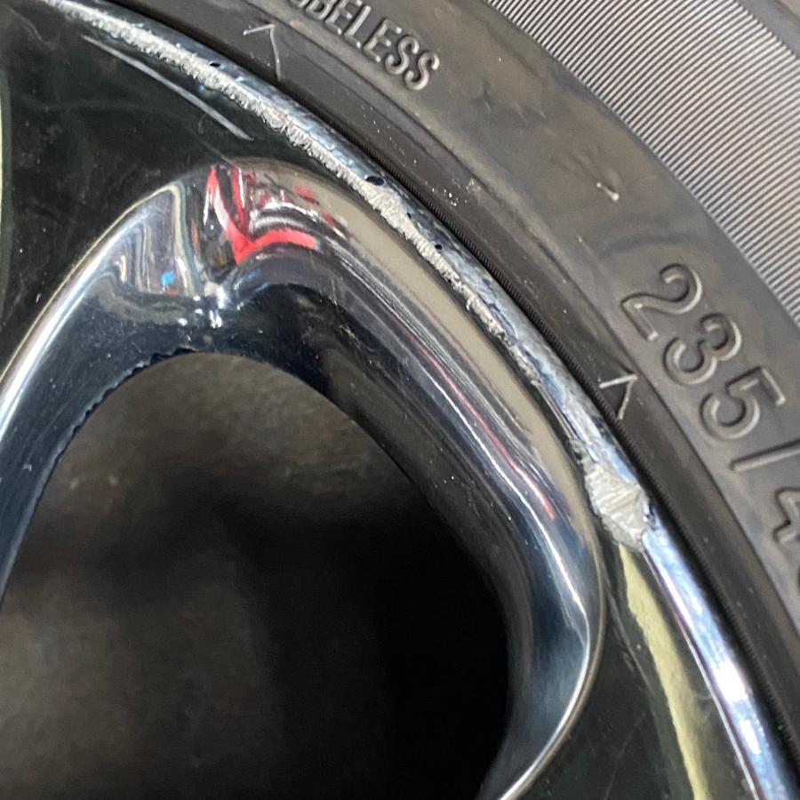 RYDANZ 235/45R18 スタッドレス ホイールセット 四本 レクサス GS 純正