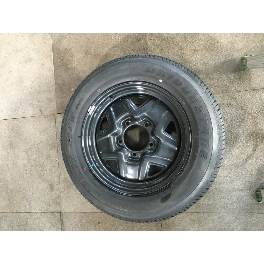 ジムニー　純正　スペアタイヤ　未使用品　175/80R16　DUELER　① DUELER 175/80R16 スチール 一本 スペア ジムニー 夏タイヤ : タイヤ