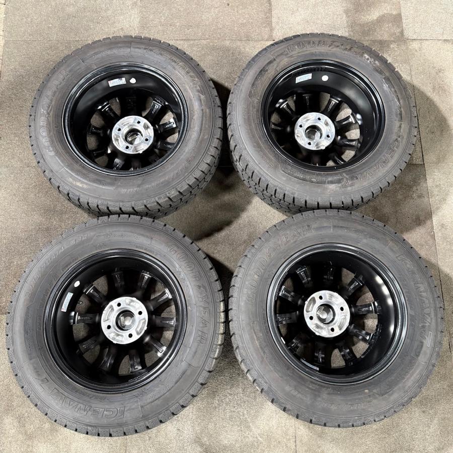 アイスナビ 7 185/70R14 スタッドレス ホイールセット 四本 D.D.S