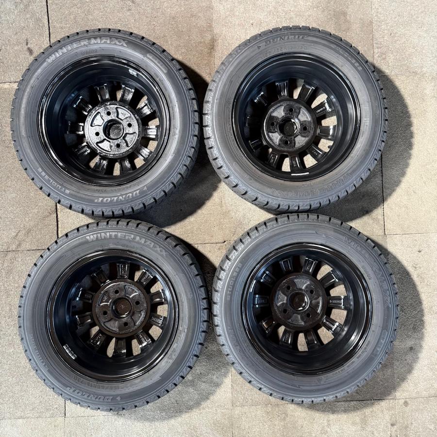 WINTER MAXX 155/65R13 ホイールセット 四本 スタッドレス スズキ 純正 