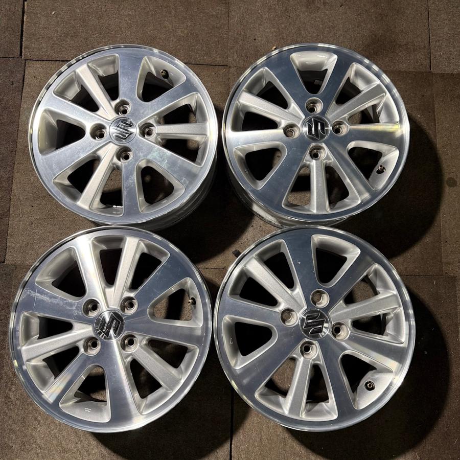 ブリザック VRX3 155/65R14 スタッドレス ホイール 中古 セット 四本 