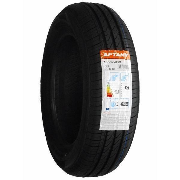APTANY （ゴムバルブ付） 155/65R13 4本セット 2026年製造 新品サマー