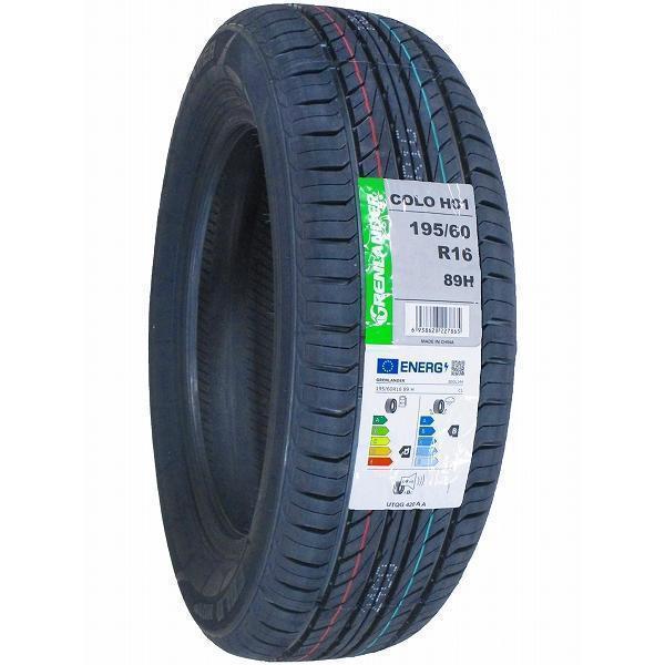 GRENLANDER 195/60R16 2025年製造 新品サマータイヤ COLO H01